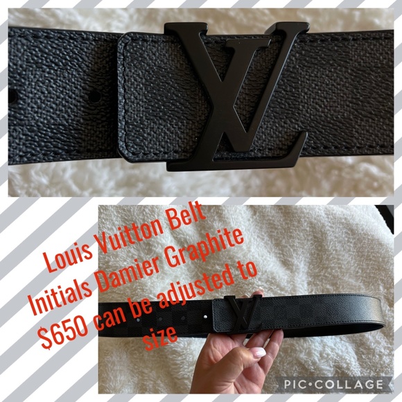 Louis Vuitton Other - LV Damier Graphite Belt 40